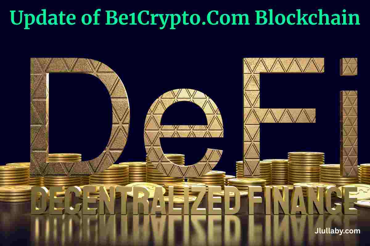 Update of Be1Crypto.Com Blockchain